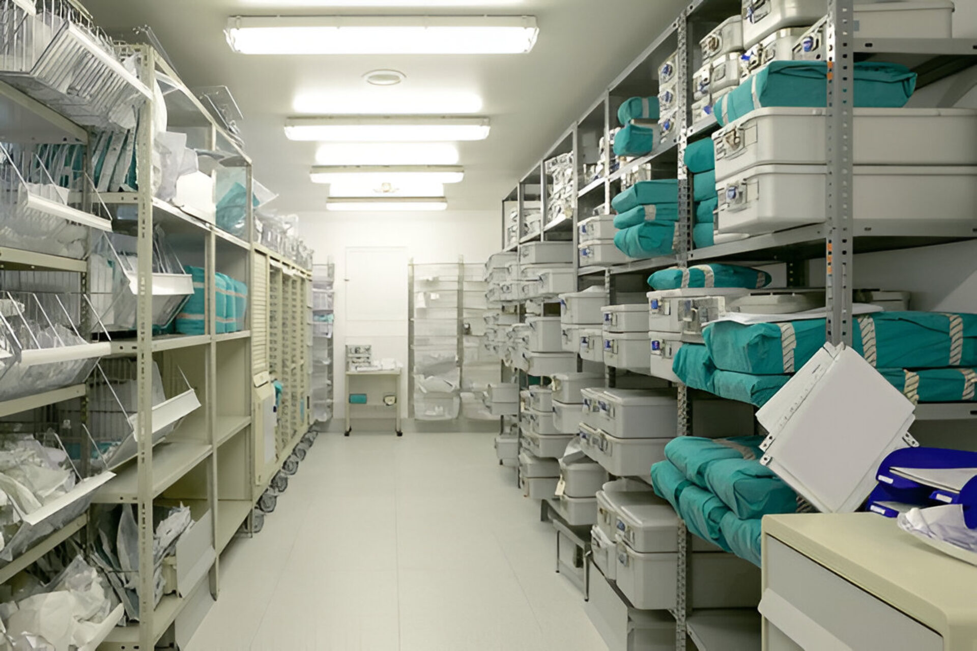 Clinical consumables storage room
